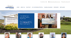 Desktop Screenshot of northwoodfuneral.com